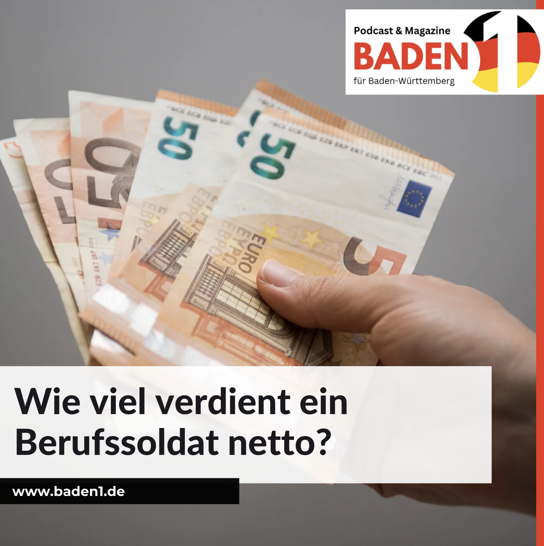 Wie viel verdient ein Berufssoldat netto?
