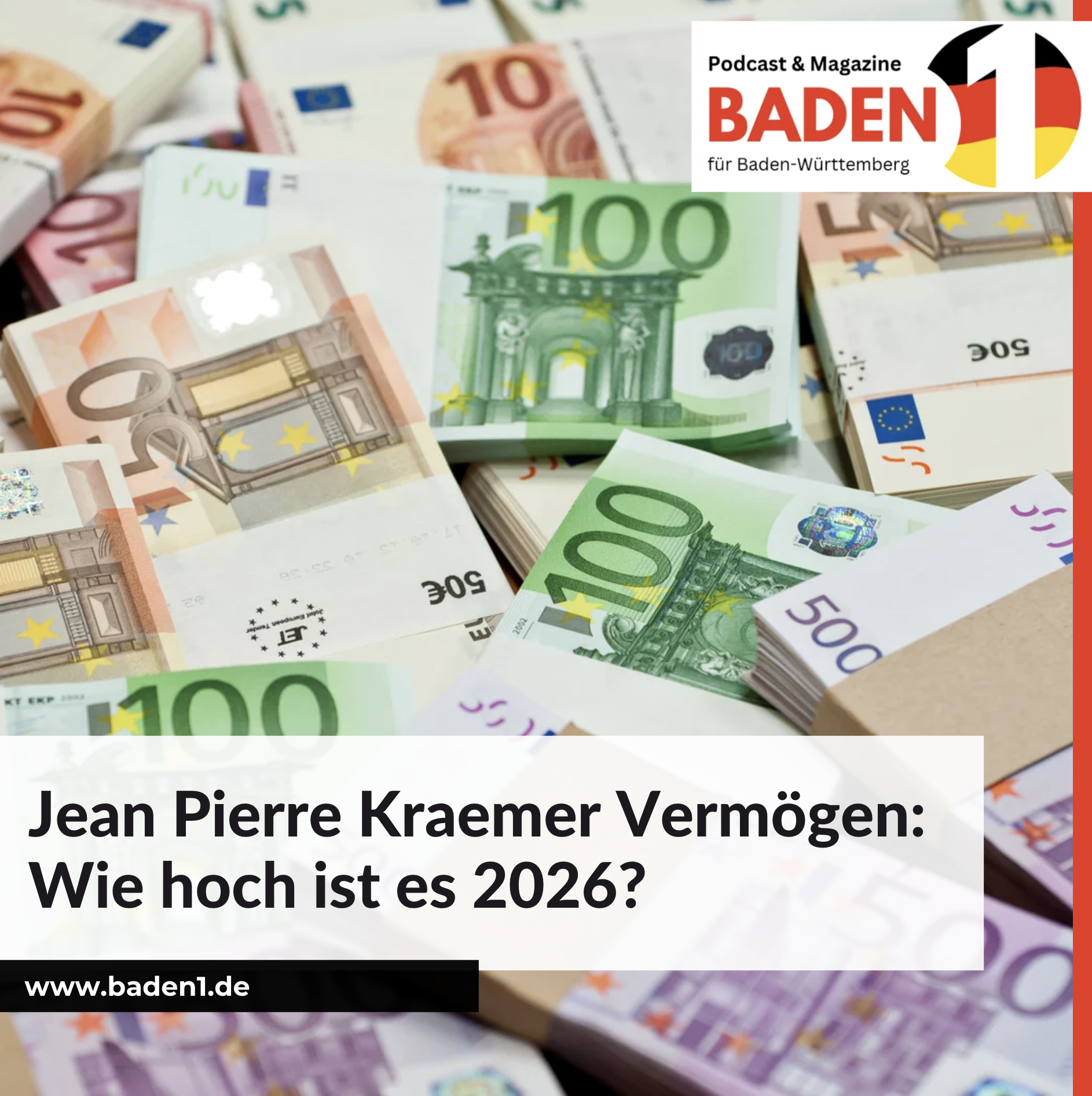 Jean Pierre Kraemer Vermögen: Wie hoch ist es 2026?