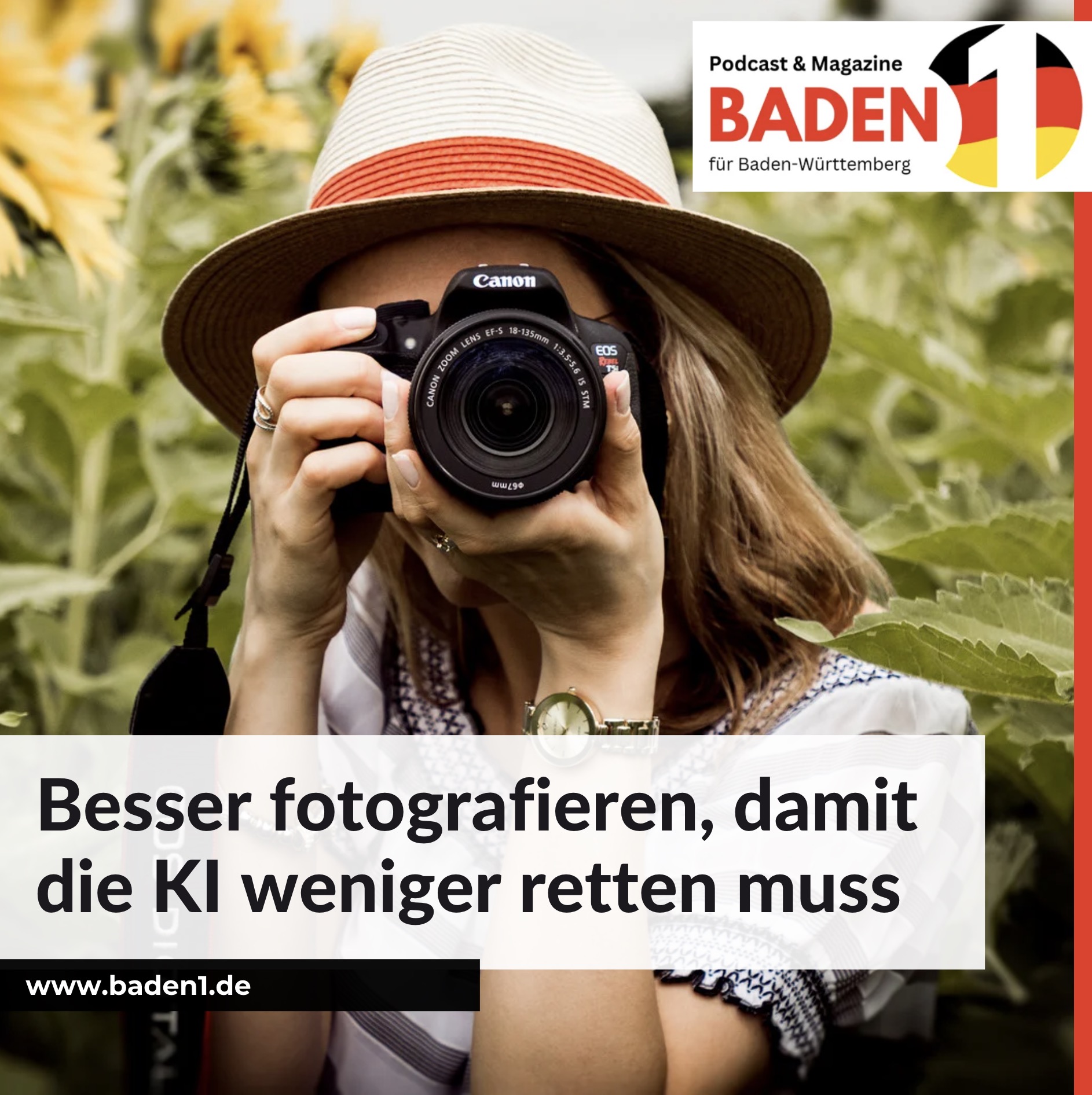 Besser fotografieren, damit die KI weniger retten muss