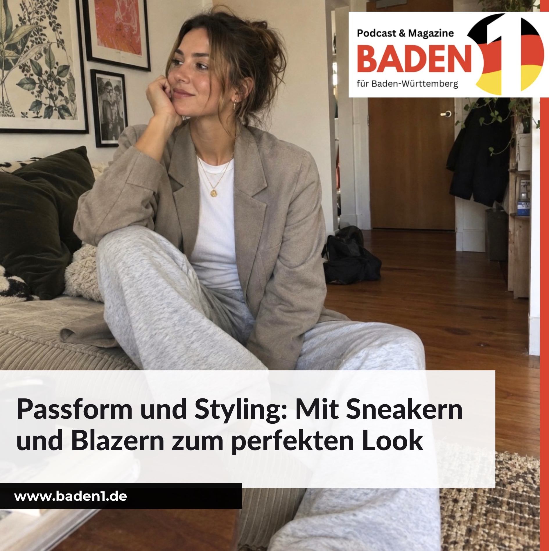 Passform und Styling: Mit Sneakern und Blazern zum perfekten Look