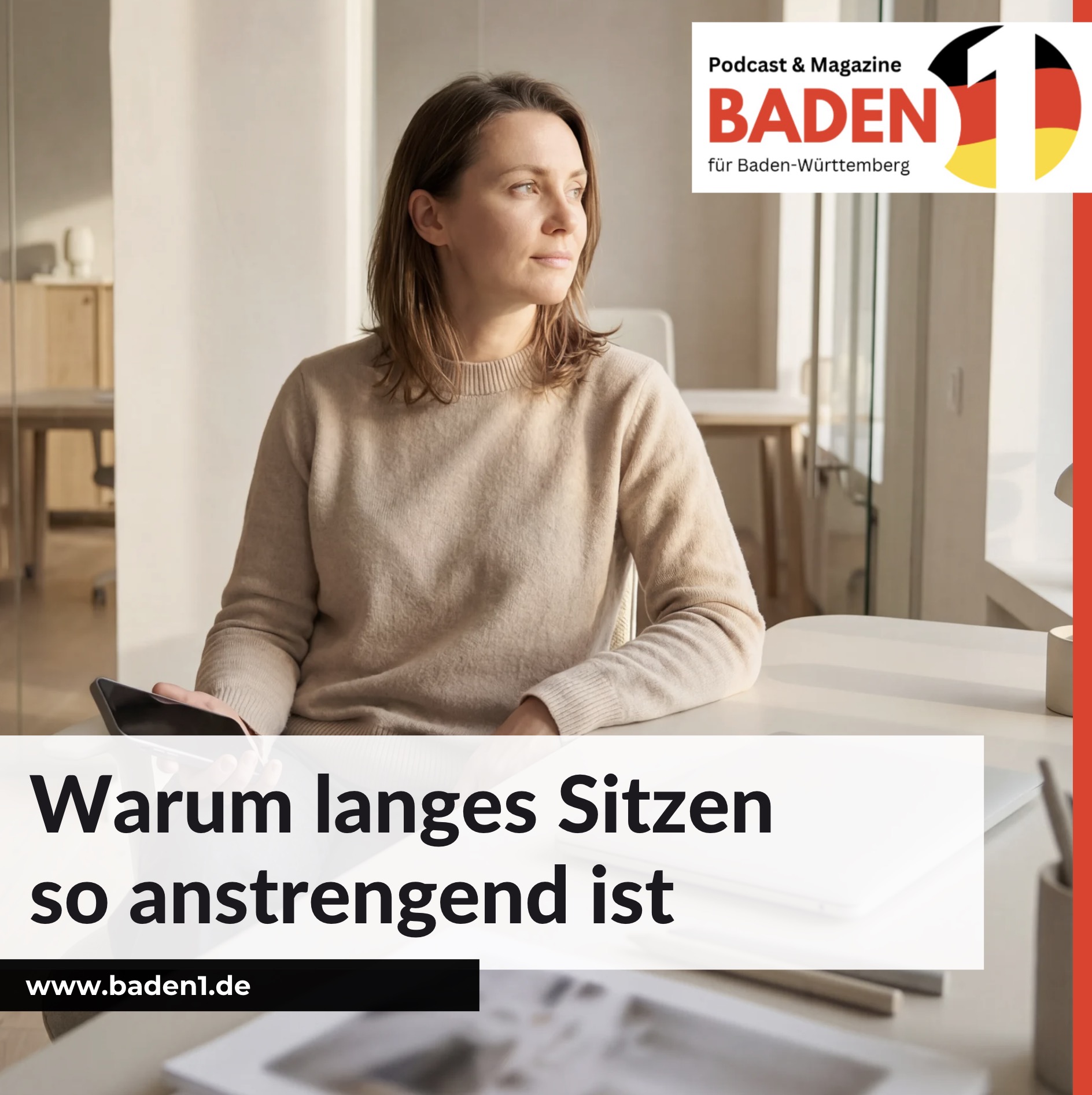 Warum langes Sitzen so anstrengend ist